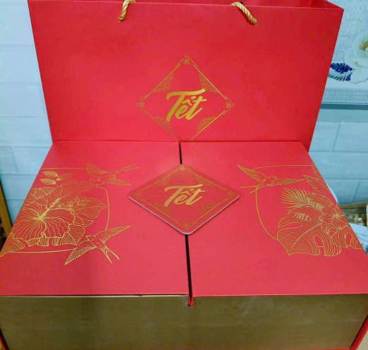 Giỏ quà chưng tết