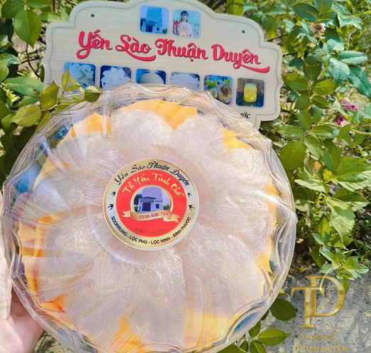Yến tinh chế một mặt sợi