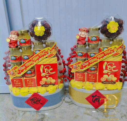 Giỏ quà chưng tết